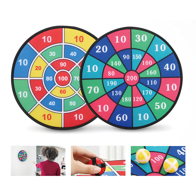Baili Fabric Dartboard Set for Kids & Family Indoor Fun