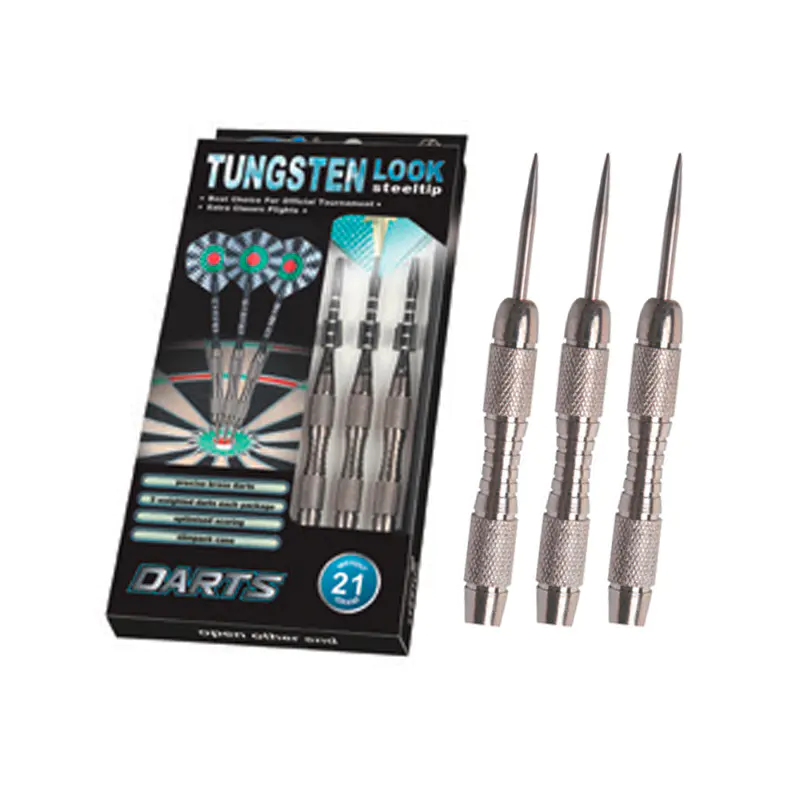 BL-3400 Professional 21g Tungsten Look Steel Tip Darts Set