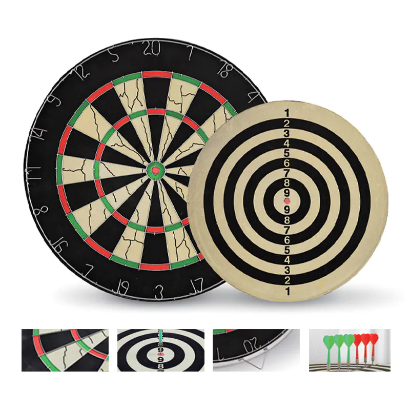 BL-18012 Baili Double-Sided Flocked Dartboard Set