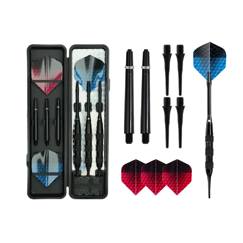BL-1997 Electrophoretic Black Copper Darts with Aluminum Shafts