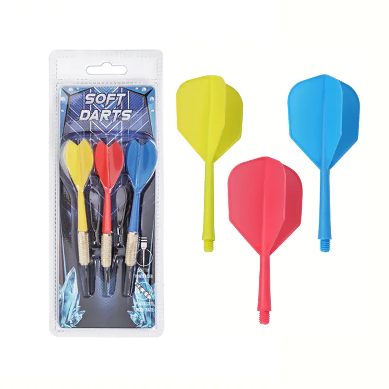 BL-3009SL 7g Safety Soft Tip Dart with Feather Design Set