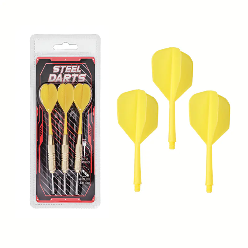 BL-3020 20g Light Gold Mesh Steel Tip Flower Dart Set