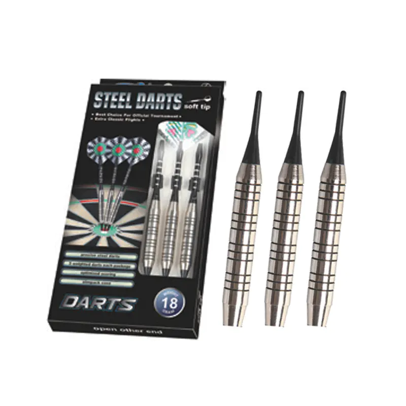 BL-3501 Professional 18g Soft Tip Darts with Black Ringed Grip