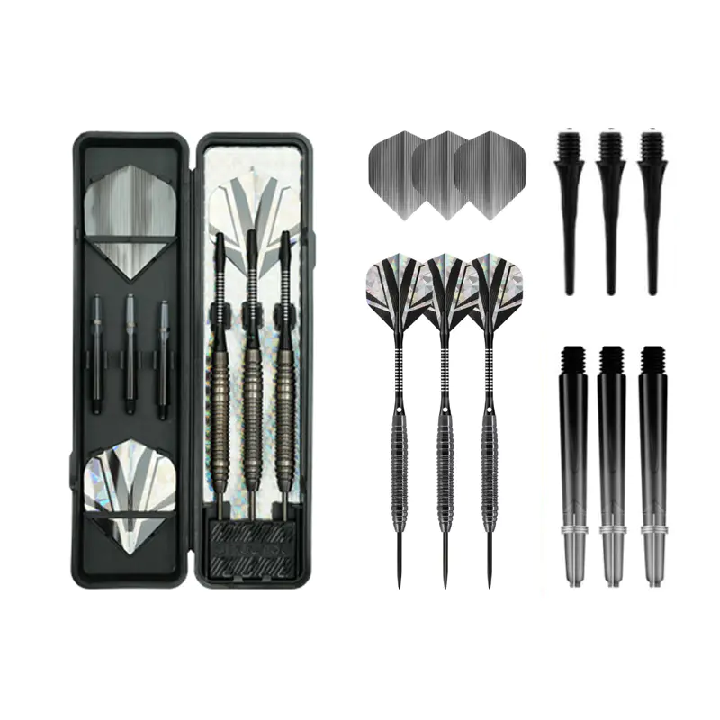 Professional 22g Steel Tip Dart Set with Carrying Case