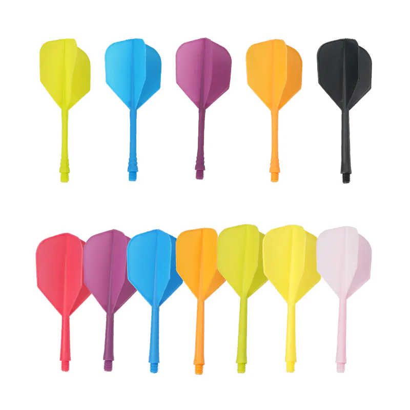 One-Piece Dart Shaft and Flight