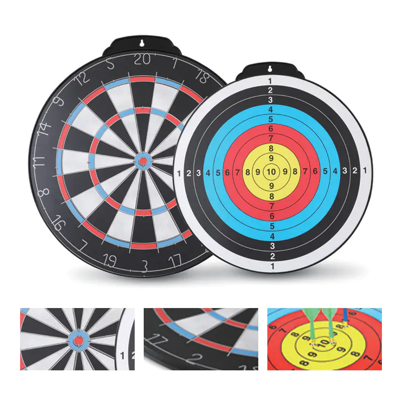 Safe Double-Sided Magnetic Dart Board for Kids and Adults