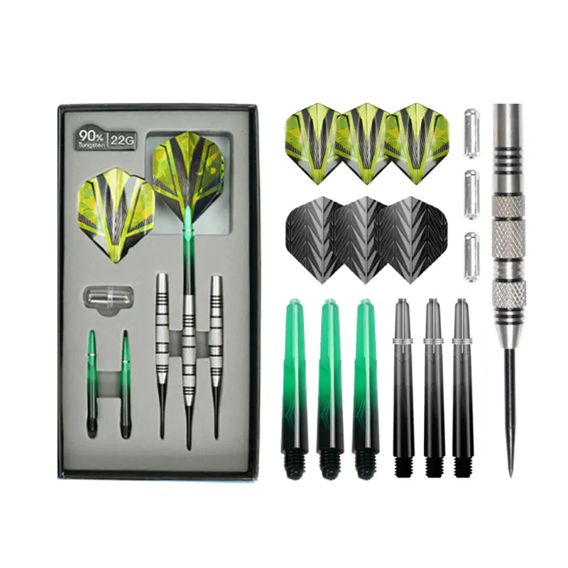 BL-1217 Luxury 18g 90% Tungsten Soft Tip Safety Dart Set